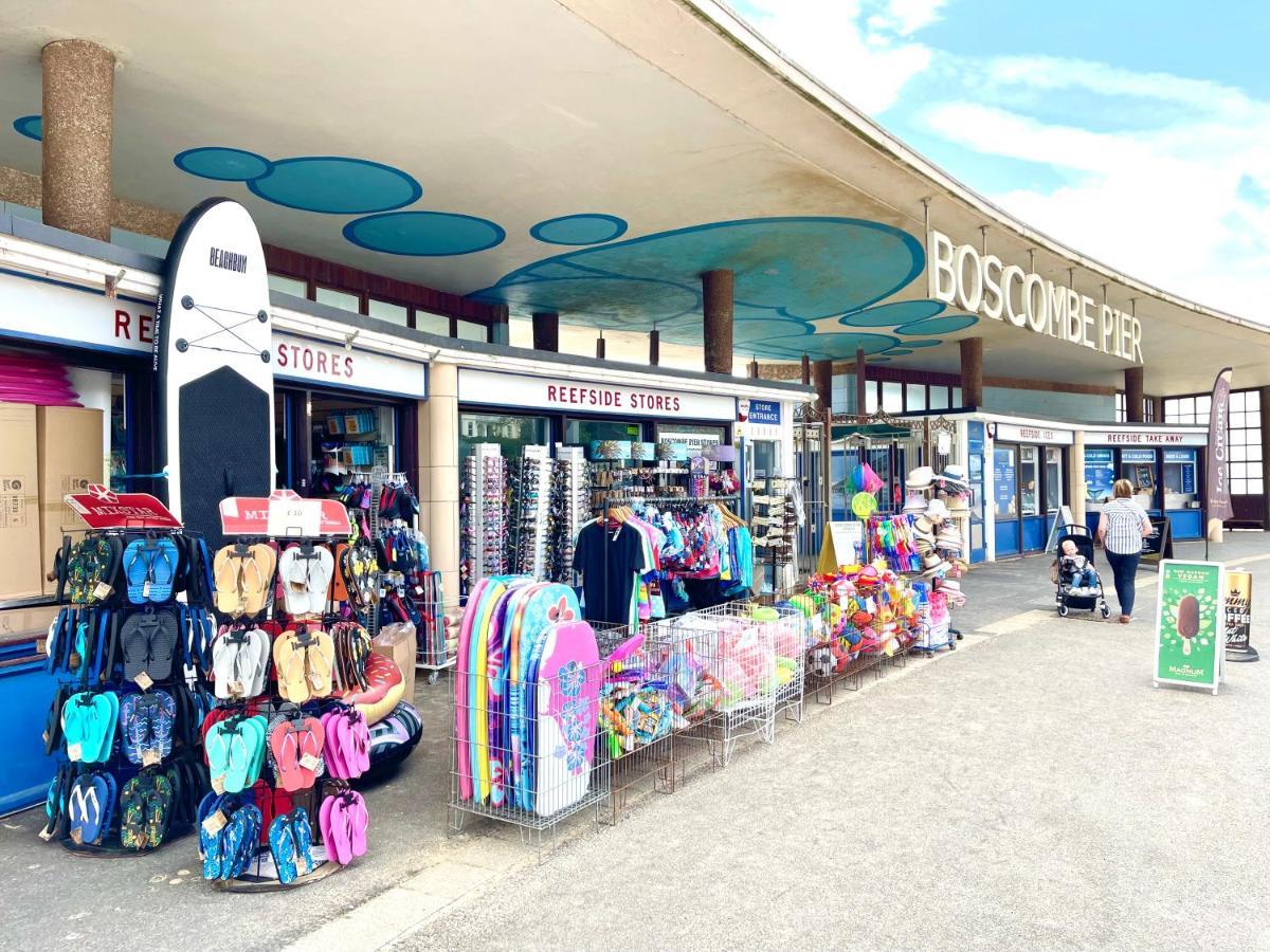 Sea View Family Stay By Beach Gym & Parking Bournemouth Buitenkant foto